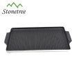 Top quality cast iron enamel coating bbq grill